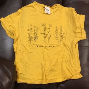 Mustard yellow shirt